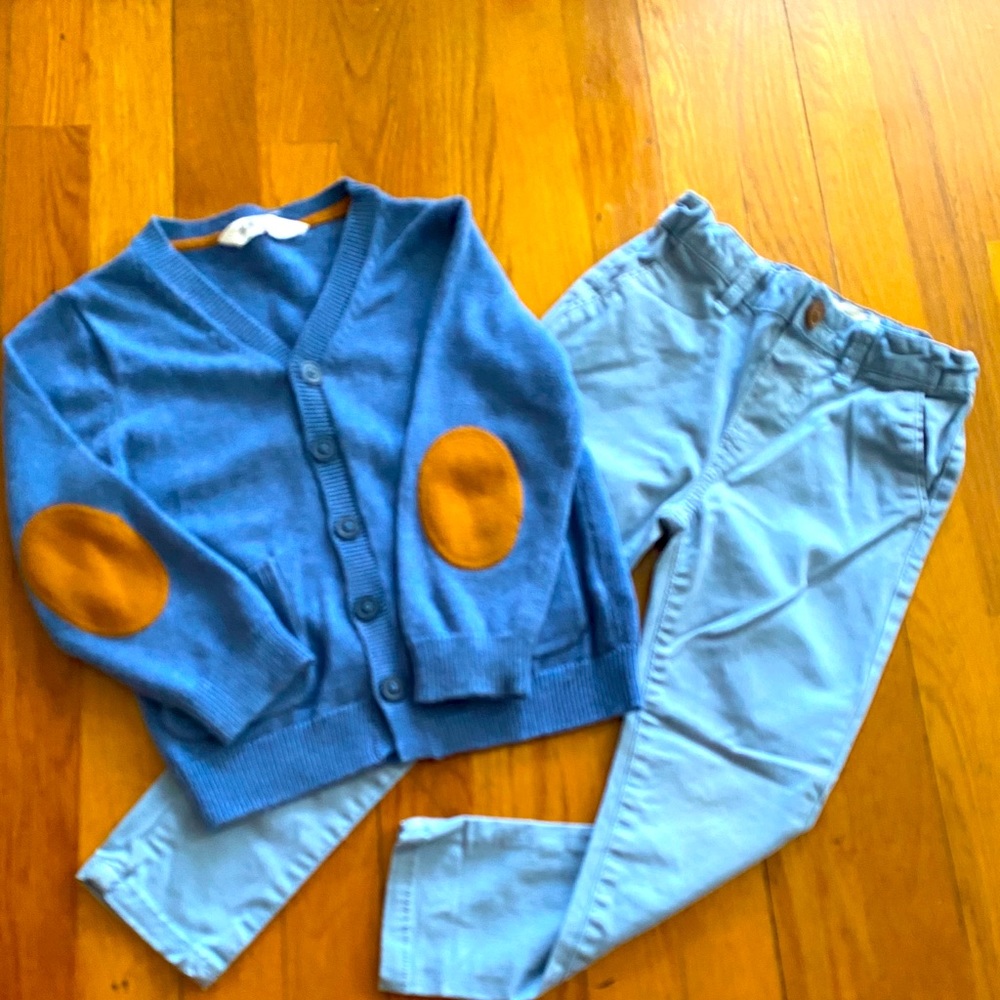H&M padded elbow cardigan